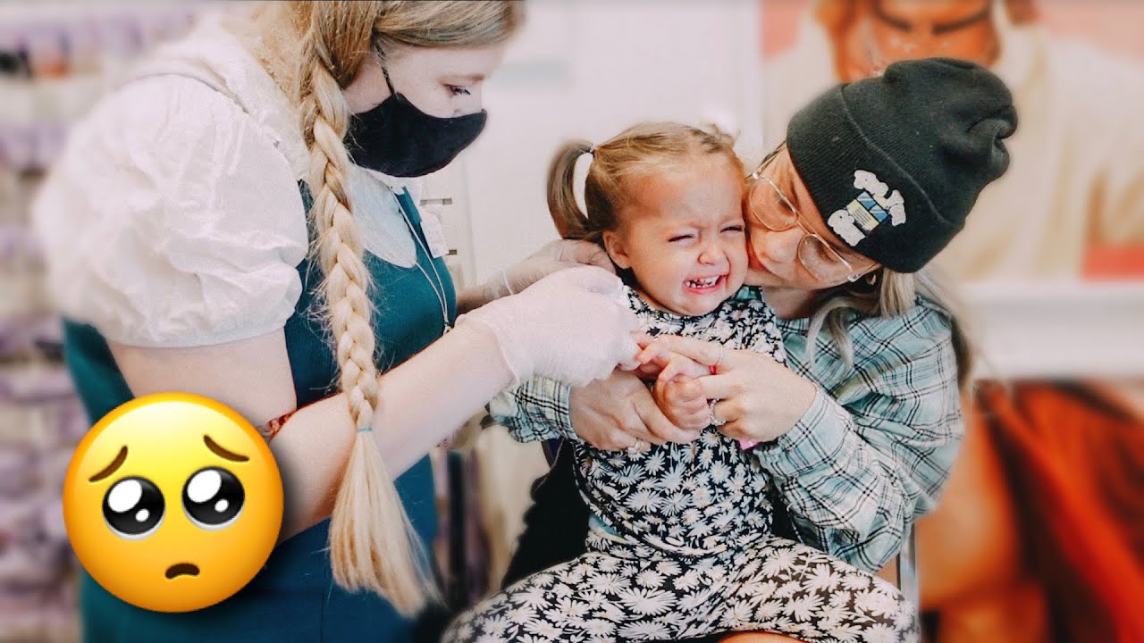 Toddler Gets Her Ears Pieced...& Instantly Regrets It