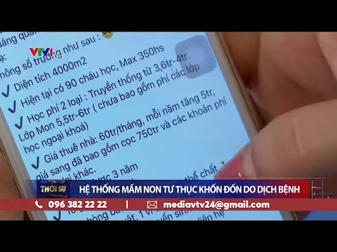 Nhiều trường mầm non tư thục khốn đốn vì dịch bệnh | VTV24
