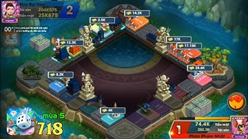 Cờ Tỷ Phú ZingPlay Mùa 5 | Tập 718 - Angenlina hai lần gặp may, Vua Chuột cố gắng tái lập thế trận