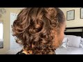 Heatless Juicy Summer Curls || Relaxed Hair || NO Heat Curl Routine