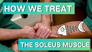 Pain in the calf? Adhesion Treatment for SOLEUS Muscle