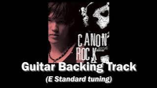 JerryC - Canon Rock / Guitar Backing track (E Standard tuning)