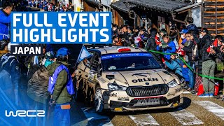 WRC2 Event Highlights | WRC FORUM8 Rally Japan 2023