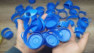 Amazing Idea! Recycle Your Plastic Cover – Kapakları geri dönüştürün! HDPE