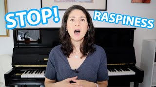 HOW TO FIX A RASPY VOICE