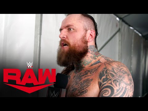 Aleister Black’s motivation for WrestleMania: Raw Exclusive, March 30, 2020