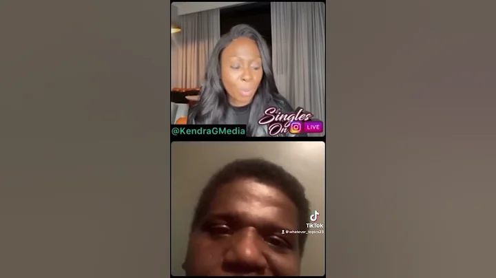 He snapped on Kendra G came for her makeup & wigs 😭😭 #short Kevin Samuels would’ve been proud 😂￼