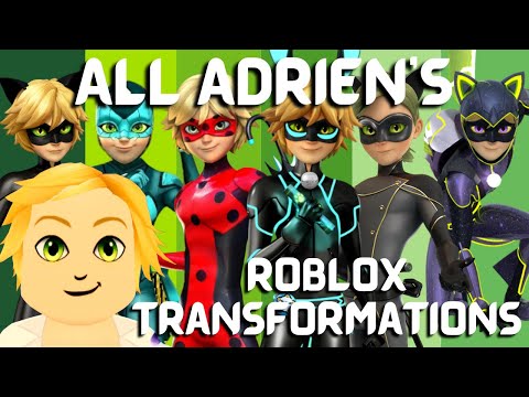 Adrien's Superhero Transformations: TV vs. Roblox in Miraculous RP 🐞🎮. Miraculous Ladybug