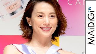 米倉涼子、独立後初イベントに登場　本気の「ちょっとだけよ」秘話も　“タブー”な質問には…　「CANADEL」新CM発表会