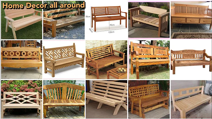 Top 50 Outdoor Wooden Bench designs 2025 | Garden Bench Designs | Wooden Bench Designs