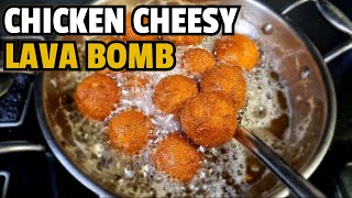 BEST CHICKEN CHEESY LAVA BOMB RAMADAN RECIPE