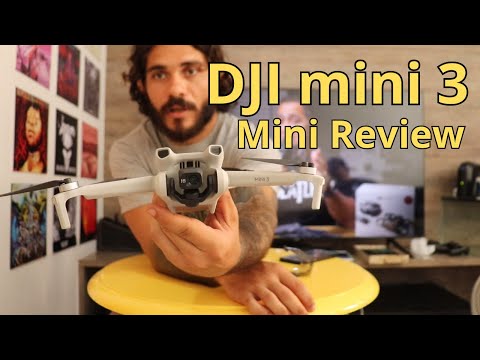 Tutorial - Drone Dji mini 3 - Mini Review - Primeiro Voo. #djimini3