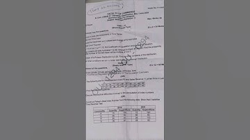 BUSINESS STATISTICS 2 ||SEMESTER 4 ||2024 QUESTION PAPER || #osmaniauniversity