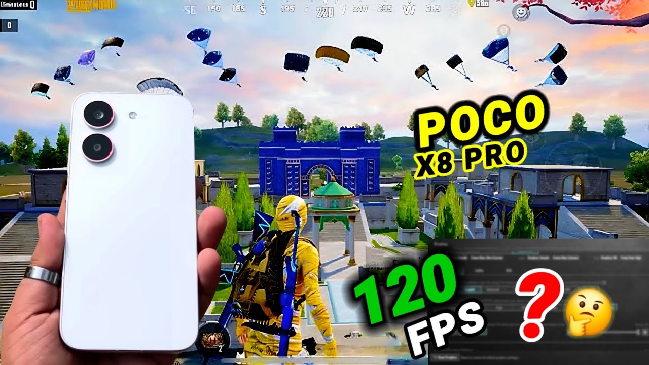 POCO X8 Pro Bgmi Test | POCO X8 Pro PUBG Test | POCO X8 Pro Unboxing and Full Review 