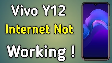 How To Fix Slow Internet And Net Not Working In Vivo Y12 Mobile Phone