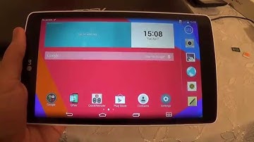 How to change language on LG G Pad 8.0 V490