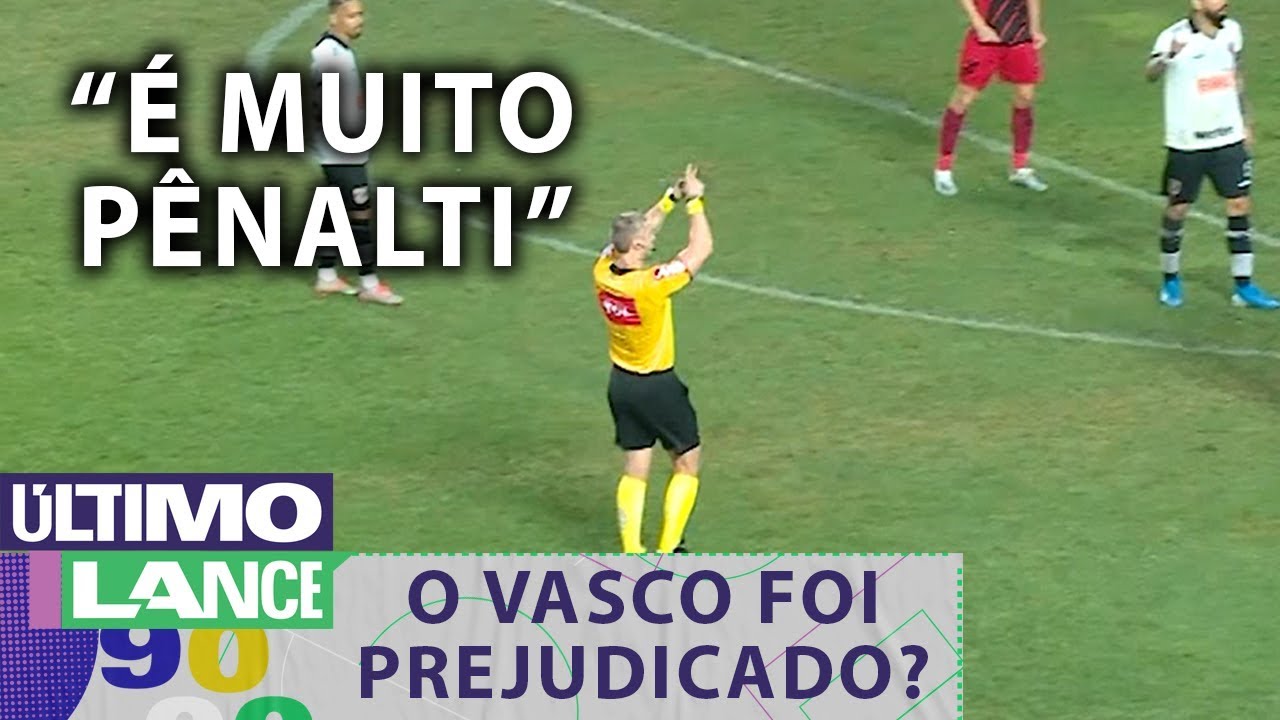 “Esse é um lance que É ERRO CLARO” – POLÊMICAS de VASCO x ATHLETICO no Apito Final