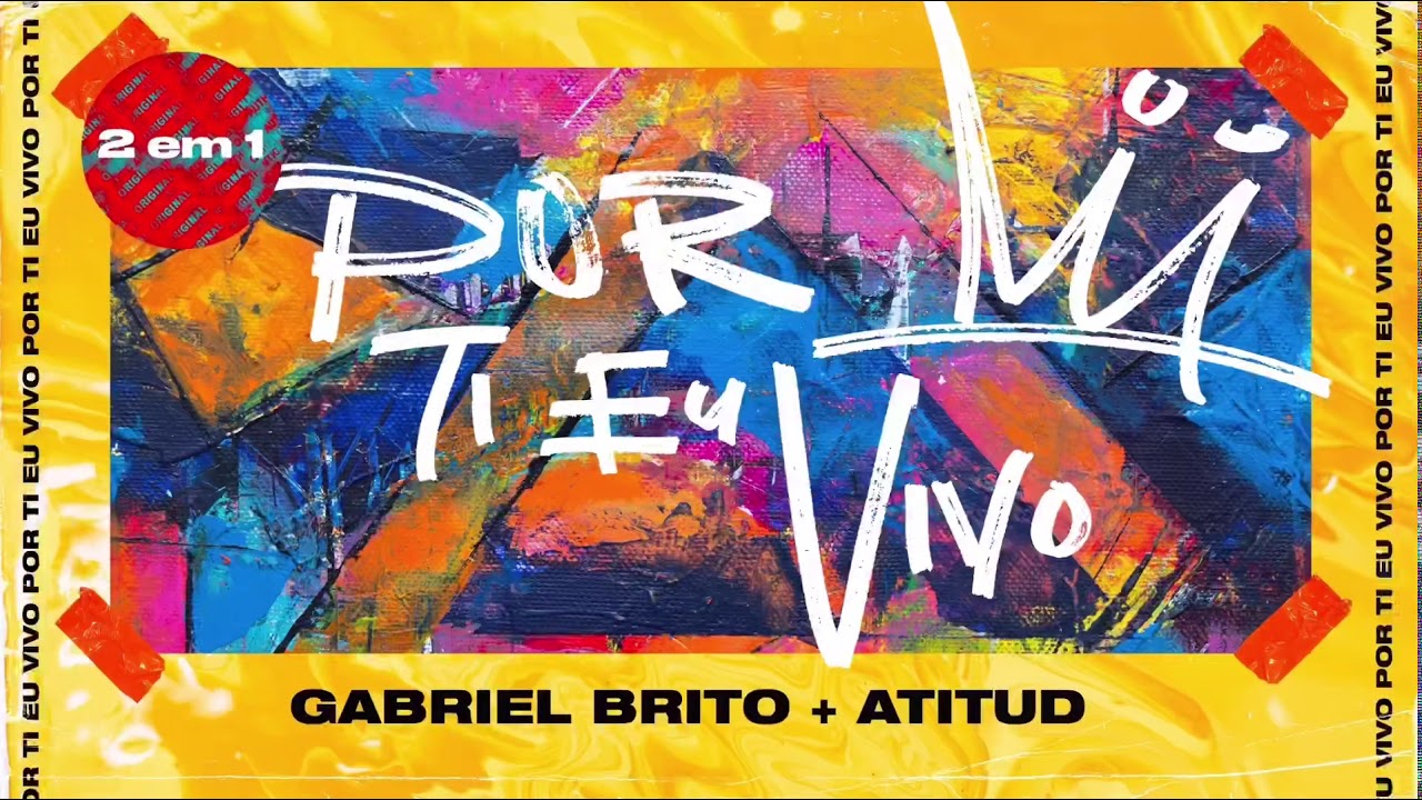 Gabriel Brito, AtituD - Por Ti Eu Vivo (Remix) [Visualizer] 