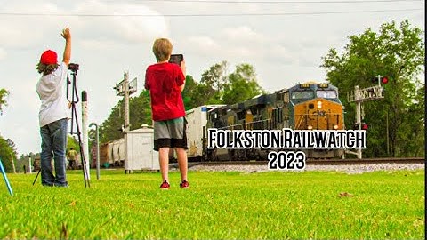Folkston Railwatch 2023 music video!