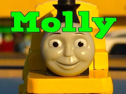 Thomas & Friends MOLLY - Character Fridays Wooden Railway Toy Train Review By Fisher Price & Mattel