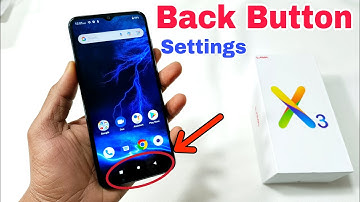 Lava X3 Set Back Settings Kaise Karen | How To Set Settings Back Button Lava X3 | Back Button Set |