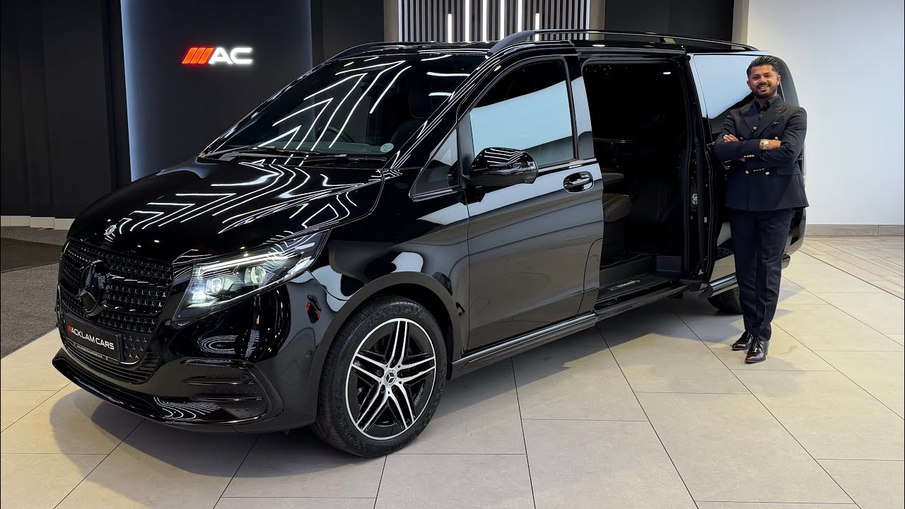2024 (74) Mercedes V220D 2.0 AMG Line Premium XL (AC13) - YouTube