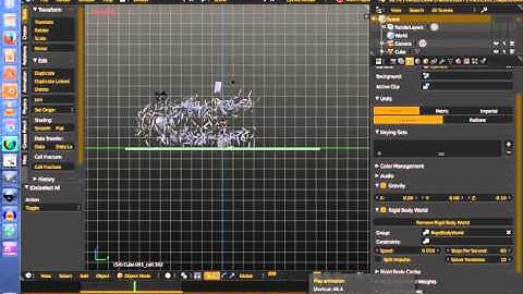 Blender 3D-Cell Fracture Türkçe Anlatım-2