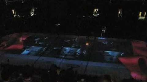 Christmas L.A. Kings Video Projection on Ice - December 17, 2008