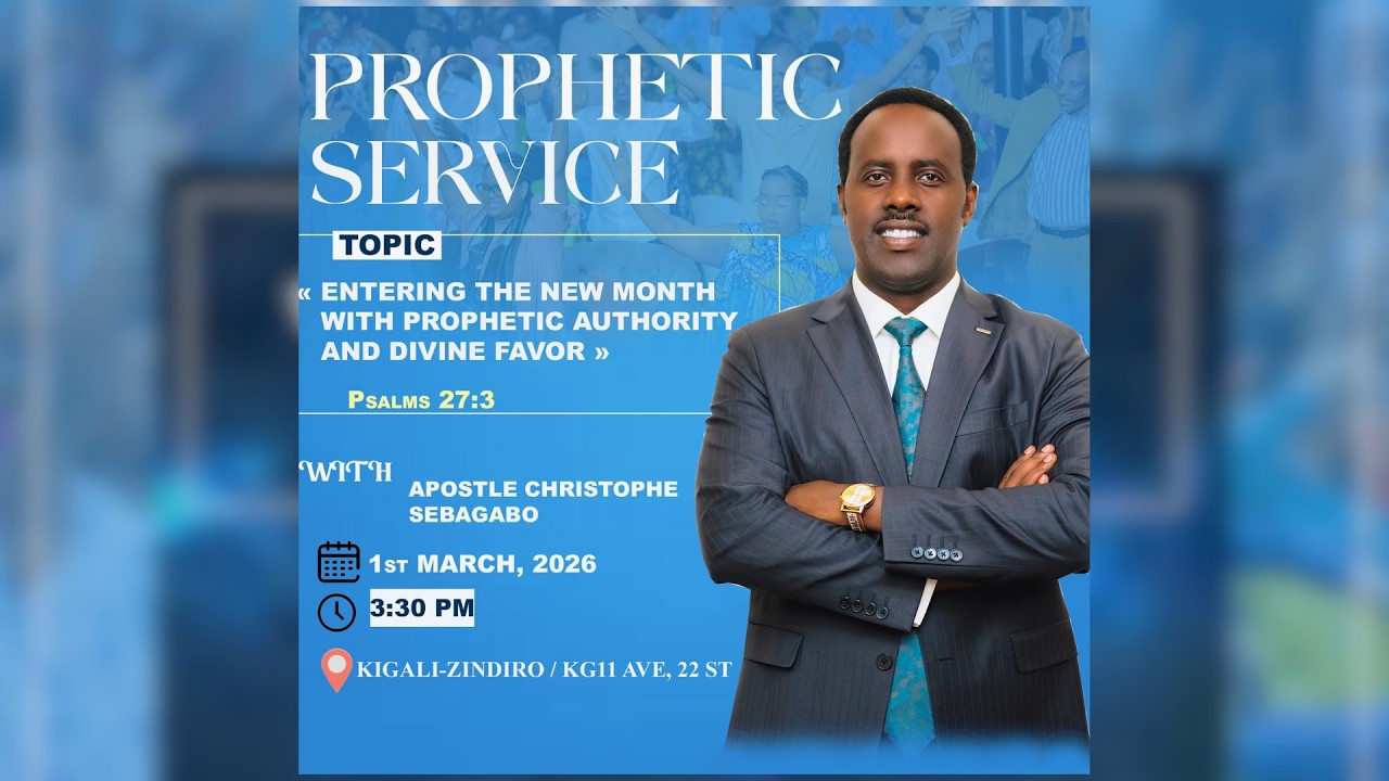 ENTERING THE NEW MONTH WITH PROPHETIC AUTHORITY AND DIVINE FAVOR II PROPHETIC SERVICE||01.03.2026