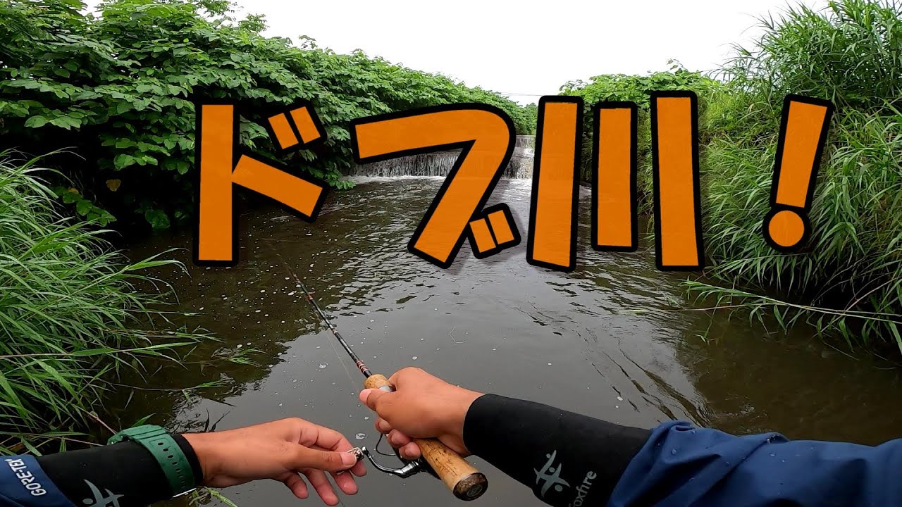 【50㎝と46㎝】ドブ川で怪物ヤマメが立て続けに釣れた！