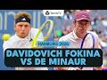 De Minaur vs Davidovich Fokina in Entertaining Match | Hamburg 2026 Highlights