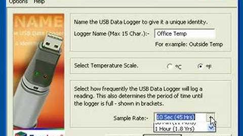 EasyLog Data Logger Setup