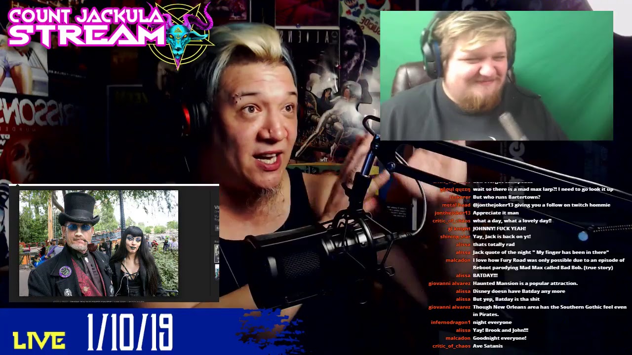 The Count Jackula Show Live Stream