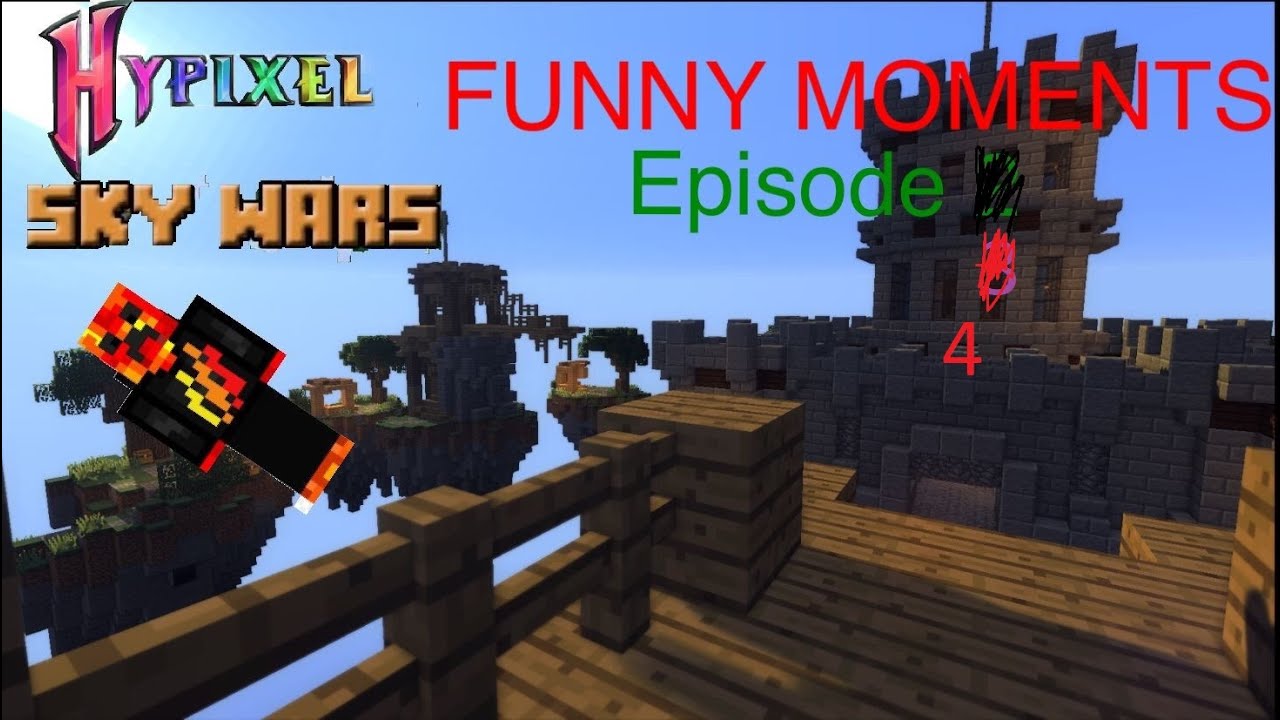 Minecraft Skywars Funny Moments Episode 4 - YouTube