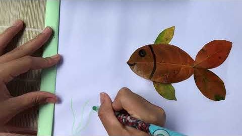 Sáng tạo từ nguyên vật liệu thiên nhiên/ Khơi gợi ý tưởng sáng tạo cho bé