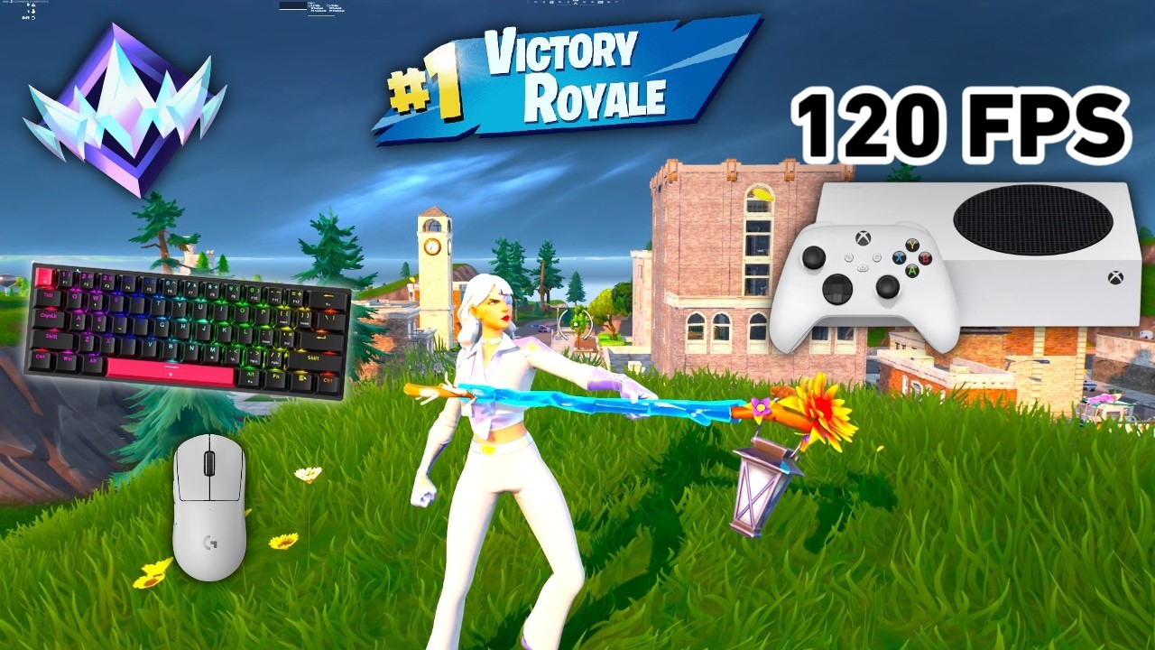 Fortnite Unreal Ranked Reload On Xbox Series S | Keyboard & Mouse Gameplay | 120 FPS | 4K