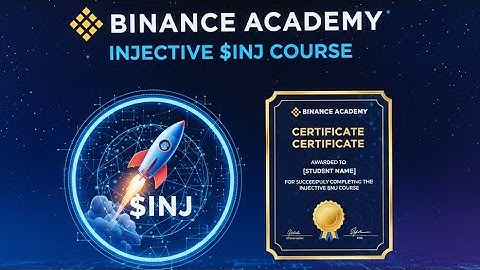 Binance Academy Injective INJ Course || How to Complete? || Guide By Uni-Talented