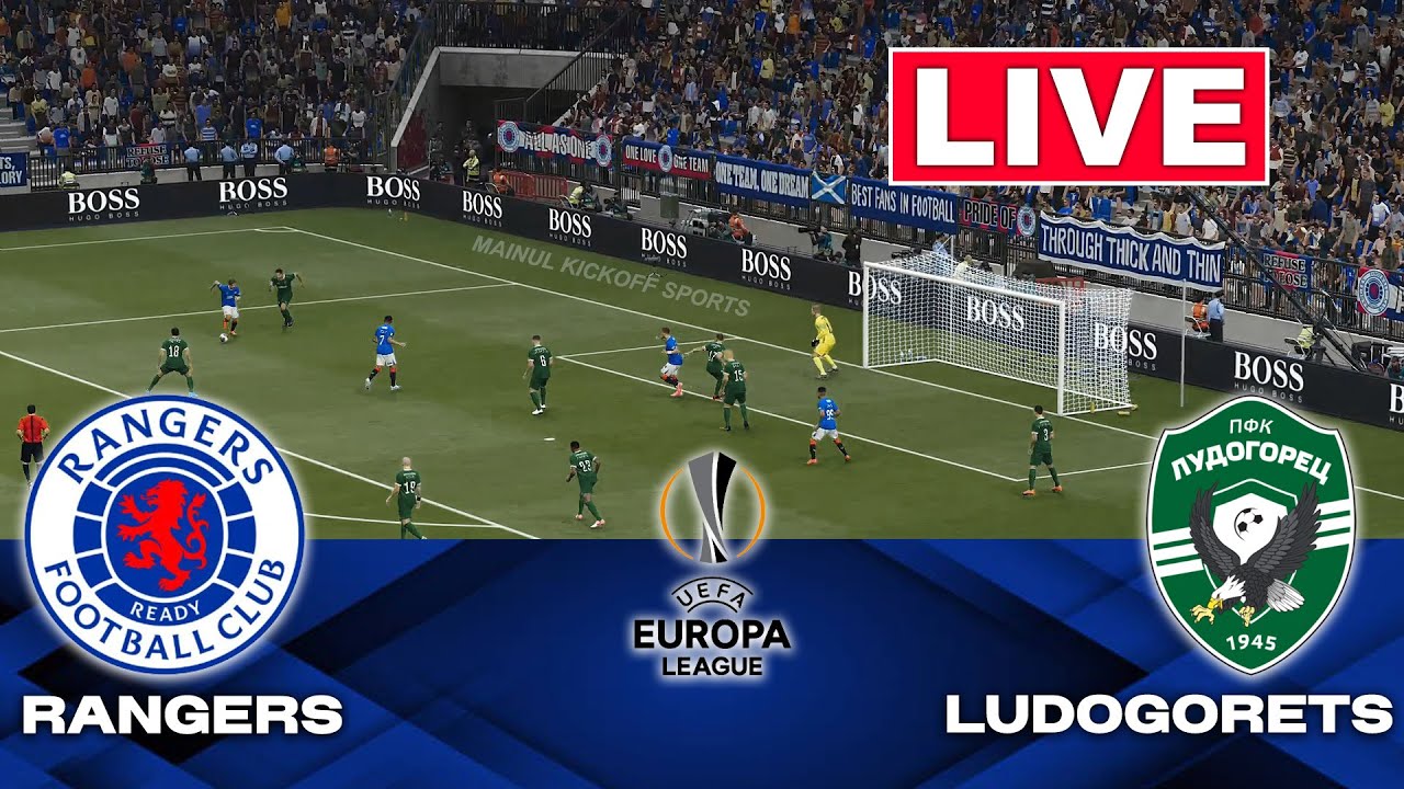 🔴LIVE : Rangers vs Ludogorets | UEFA Europa League 2026 | Full Match Streaming