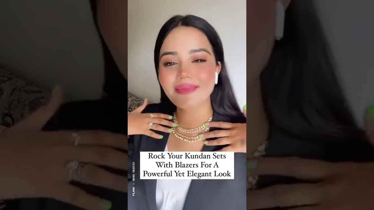 Re-use Your Indian Jewellery With Western Outfits 