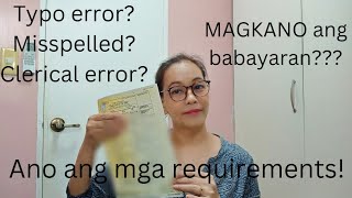 May Mali Sa Birth Certificate Ng Anak Niyo? Paano Ayusin? Mga Dapat Dalhin Magkano?