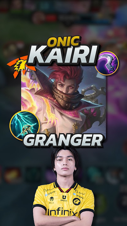 How Onic Kairi Plays Granger! Mobile Legends #mobilelegends #mlbb #gaming