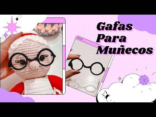 Wire glasses tutorial for Amigurumi - Asmi Handmade