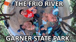 The Frio River Kayaking  Garner State Park Camping