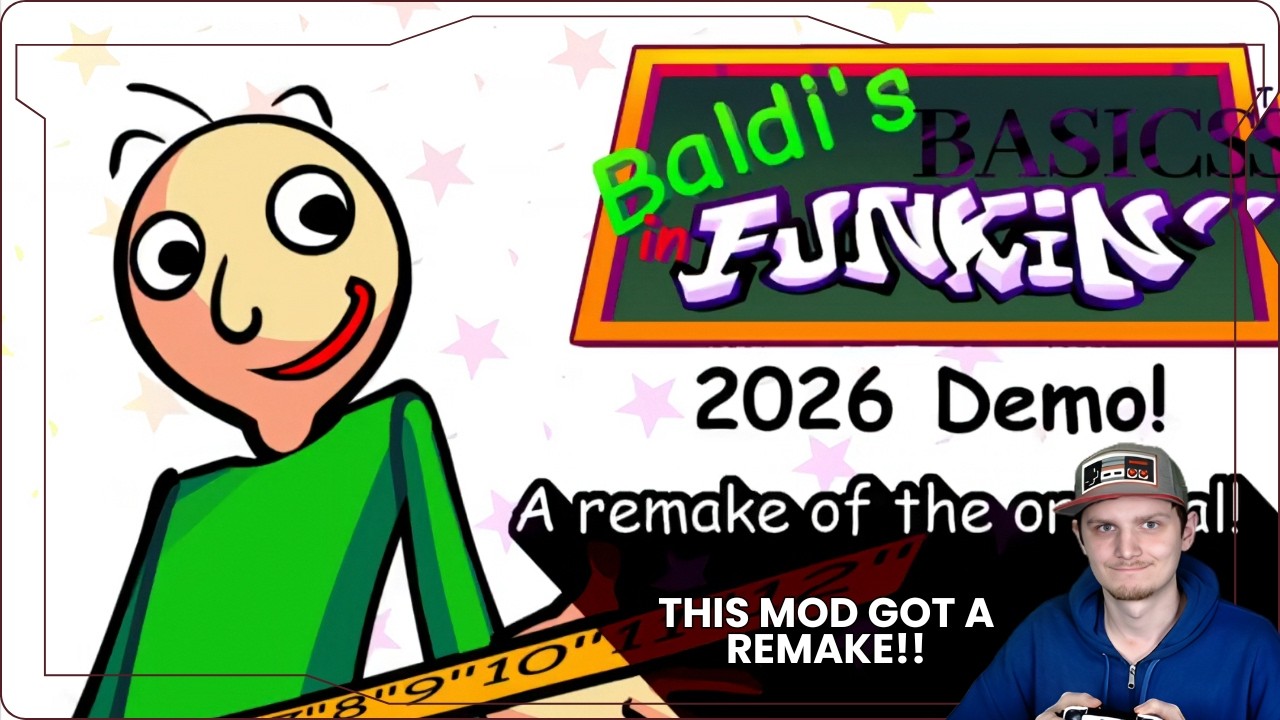 Baldi's Basics In Funkin': This mod got a remake 3 Years Later!!