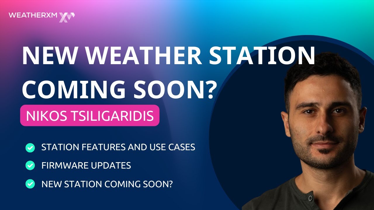 New Weather Station Coming Soon? Hardware update w/ Nikos