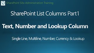 SharePoint 2016 Tutorial - Add List Columns Part 1 Net Worth