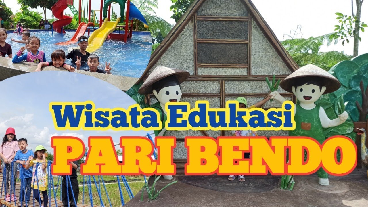 WISATA MURAH PARI BENDO LAWANG, KOTA MALANG | KOLAM RENANG & PLAYGROUND | WISATA EDUKASI BARU