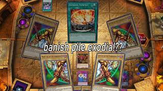 New Banish Pile Exodia Hits DIFFERENT!