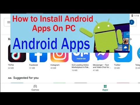 How to Install Android App in PC/laptop in Hindi/Urdu (2021)
