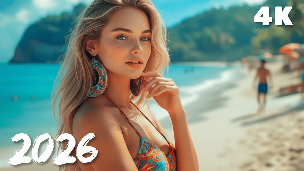 Blue Shore Zen Mode 🧘 Chill Deep House Tropical Summer Tranquil Flow 4K UHD 2026 | Blue Shore Beats
